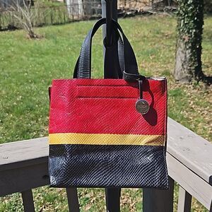 Furla Vintage snakeskin handbag